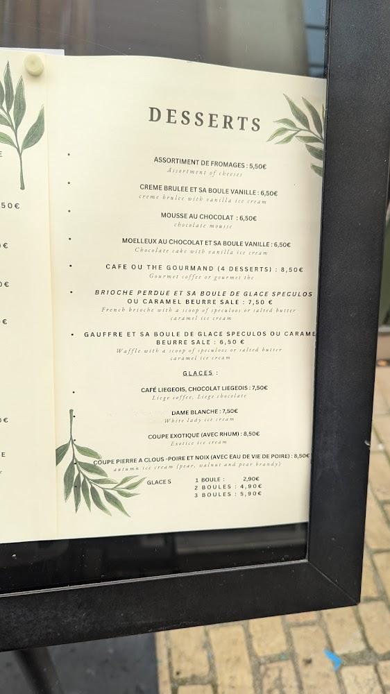 La Pierre à Clous - Menu Image 1